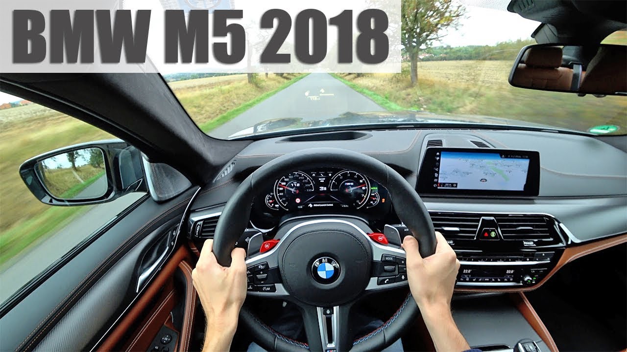 2018 BMW M5, 4K POV TEST: Zabiják v utajení