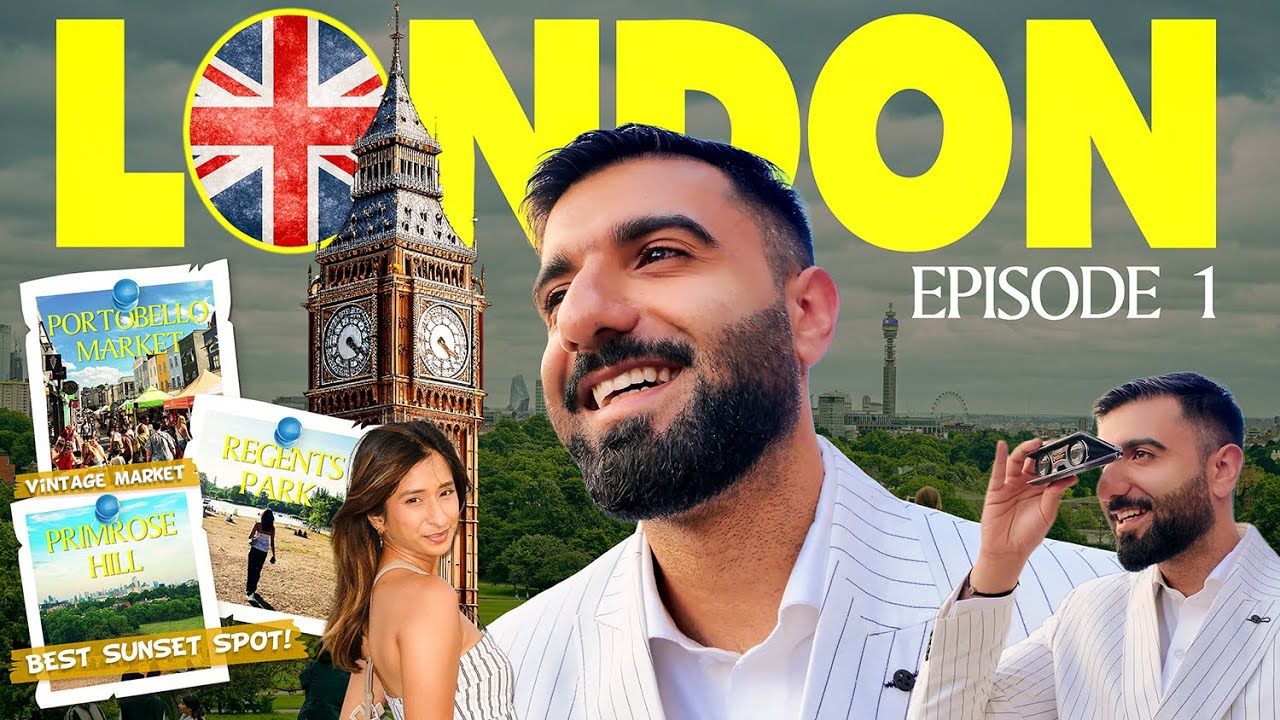 Portobello Market, Regent’s Park & Primrose Hill | London Vlog Ep. 1