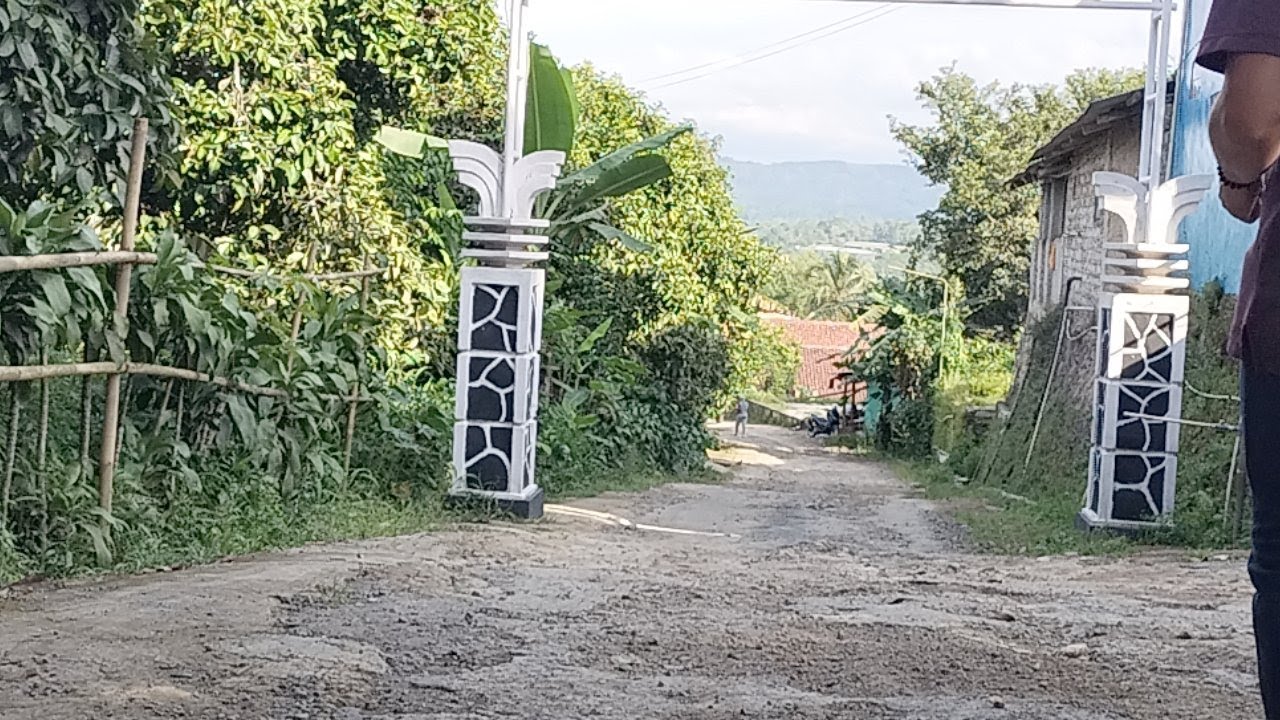 Kampung Halaman Di Sore Hari