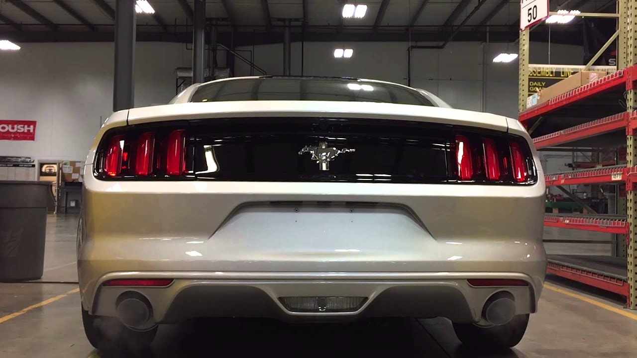 2015 ROUSH V6 Axle-back Mustang Exhaust