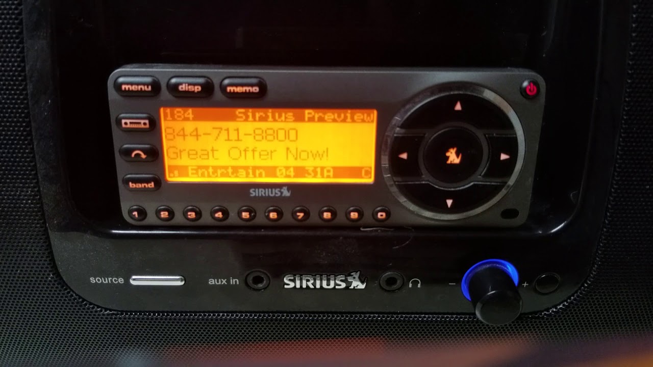 Sirius XM preview Channel August 29th 2018 part 1