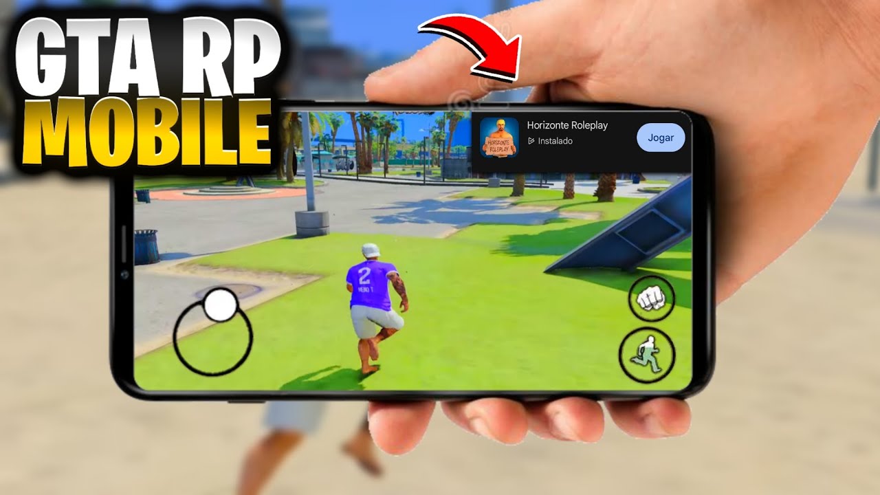 COMO INSTALAR e JOGAR GTA RP no CELULAR 😍