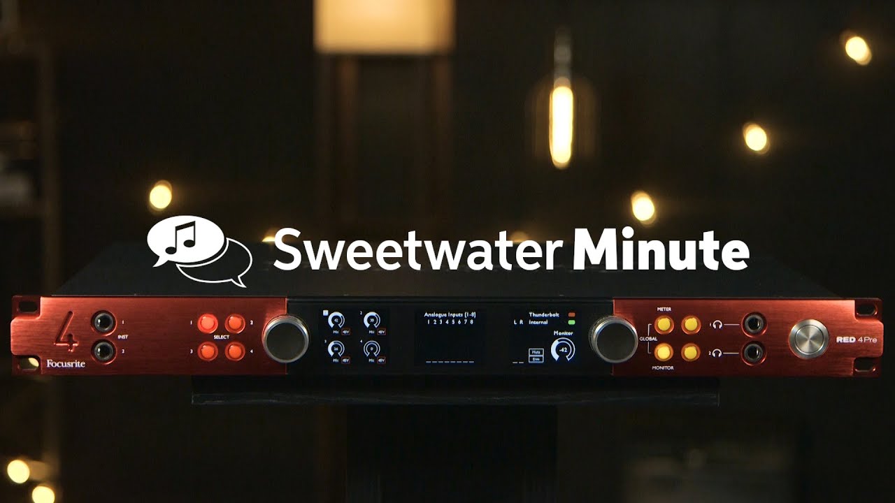 Focusrite Red 4Pre Thunderbolt Audio Interface Review