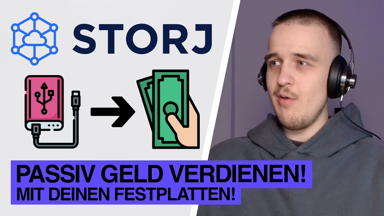 Passiv Geld verdienen mit Storj! | Crypto Mining mit deinen Festplatten! (j0nasr LIVE)