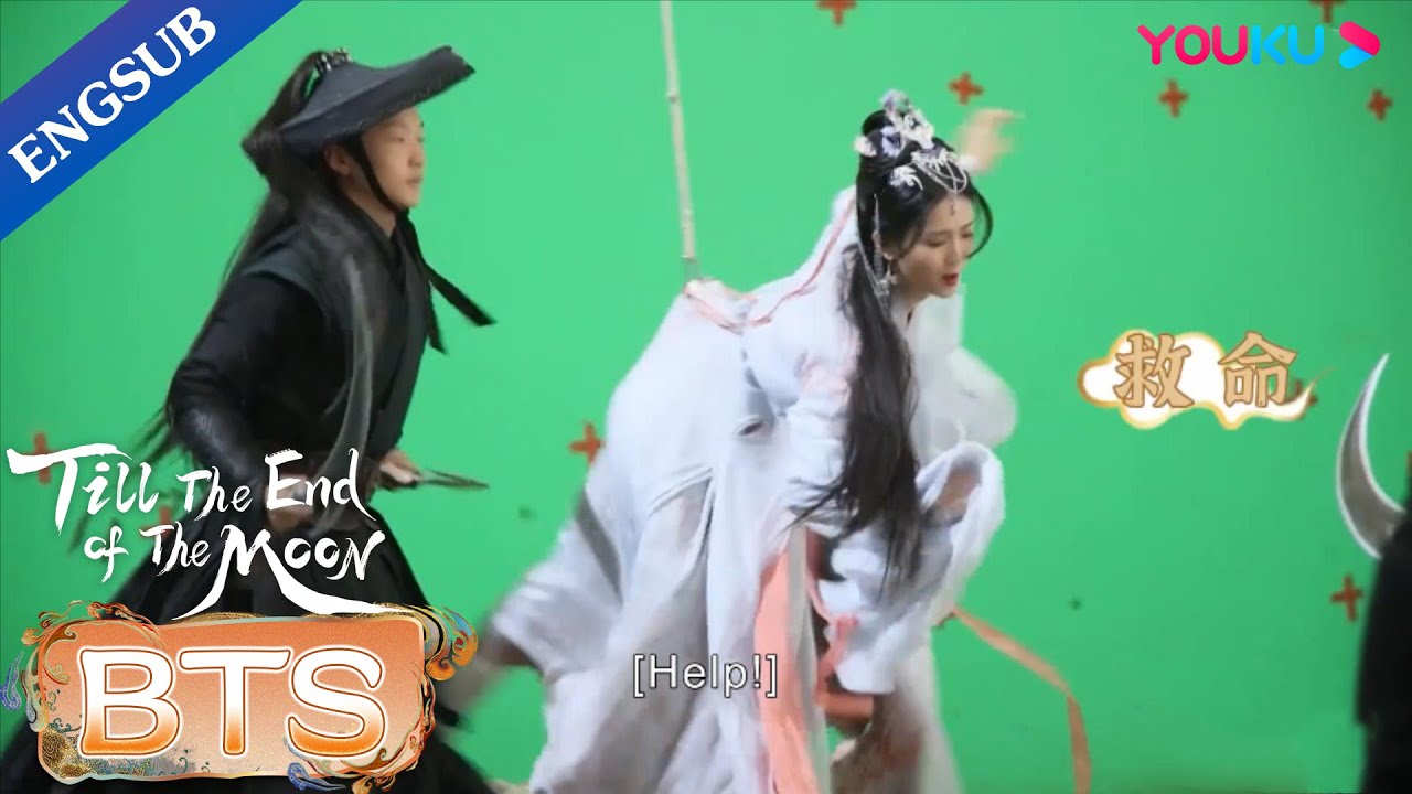 [ENGSUB] Bai Lu did 9 cartwheels in a row during shooting | Till The End of The Moon | YOUKU