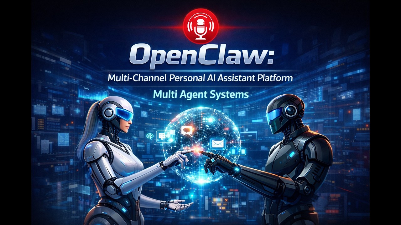 [OpenClaw] Многоканальная платформа персонального ИИ-помощника. Многоагентная система. Объяснение...
