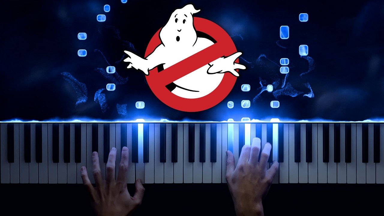 GHOSTBUSTERS - Theme Song 👻 | Piano Cover + Sheet Music
