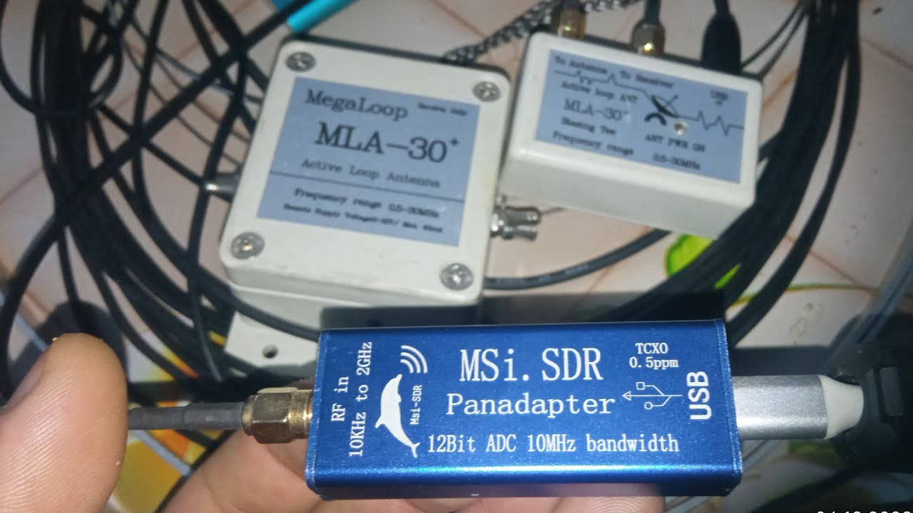 panadapter MSI-SDR (синий дельфин 
