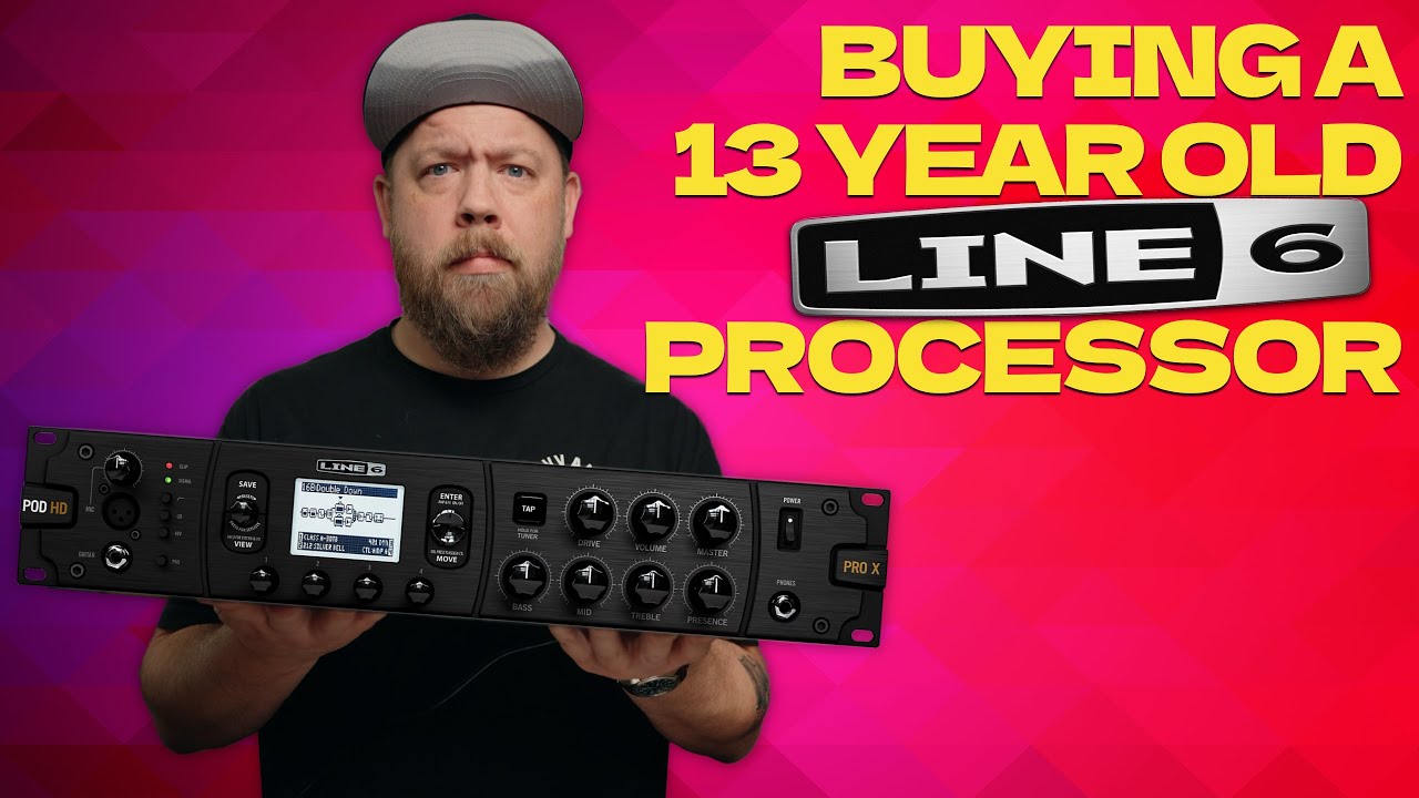 Покупка 13-летнего Line 6 POD HD Pro.