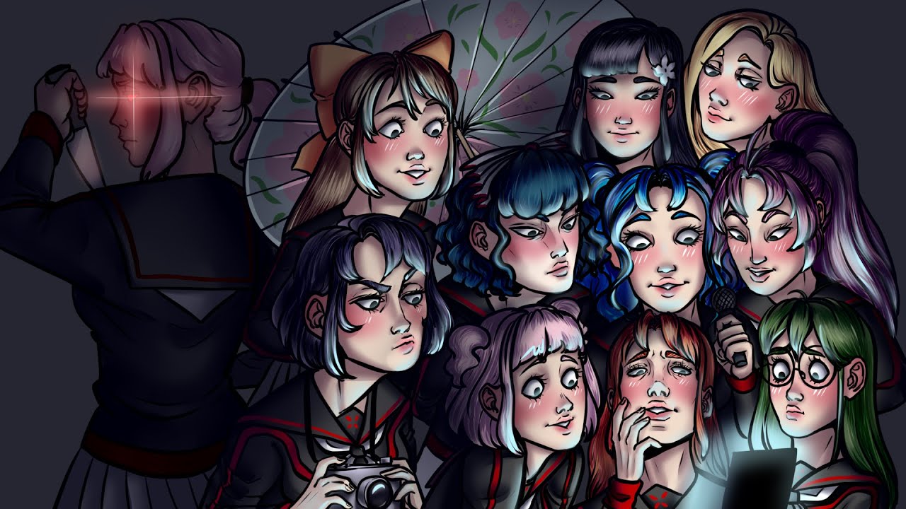 Устранила всех соперниц в Яндере симулятор 1980  / Yandere Simulator 1980