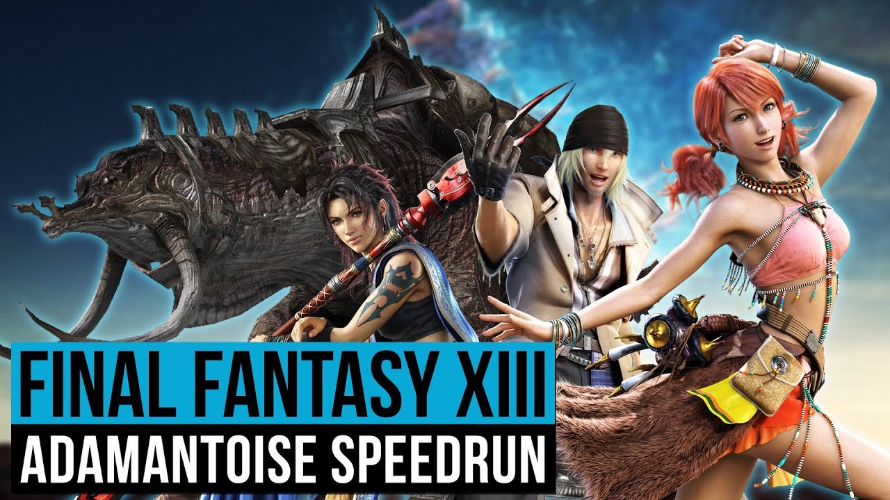Final Fantasy XIII | Adamantoise 1:29 Speedrun  and Farming Guide
