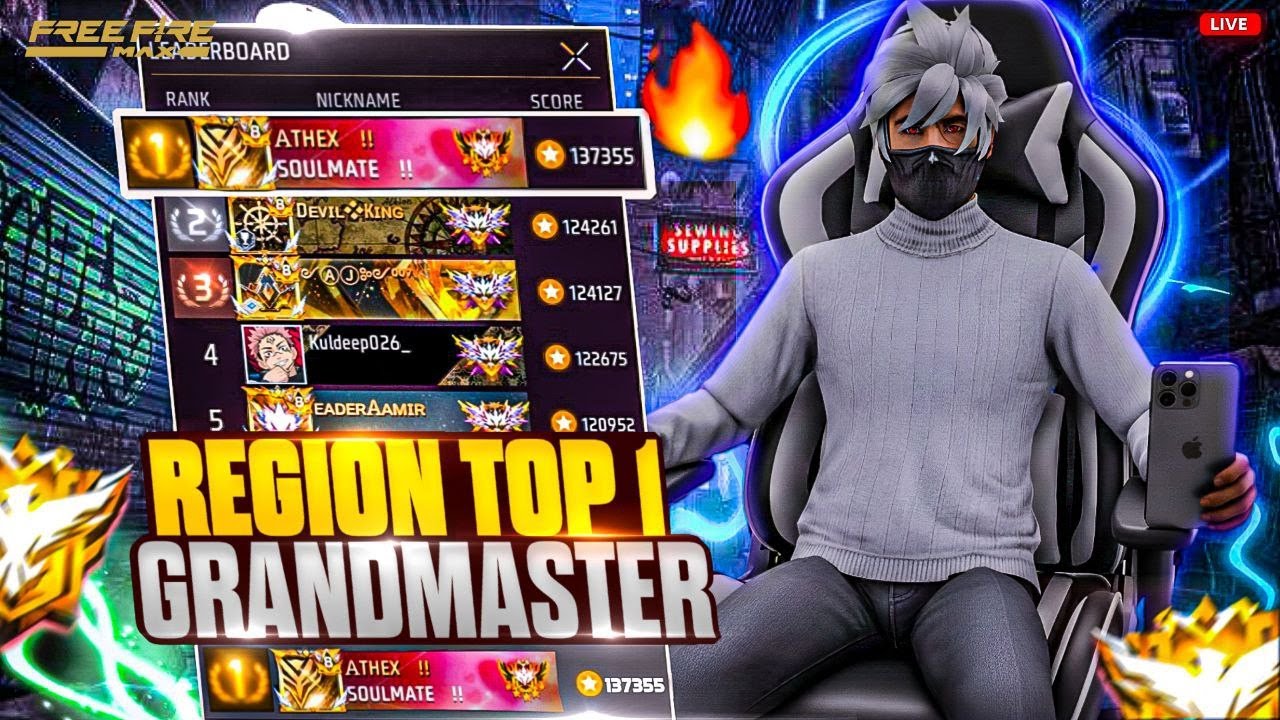FF ROAD TO GRANDMASTER IN  RANK MODE  | sniper and rush gameplay 💀