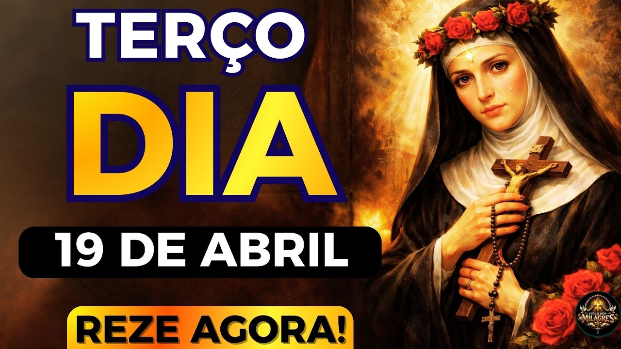 📿TERÇO 🙏Reze com Santa Rita de Cássia Agora e Receba Seu Milagre