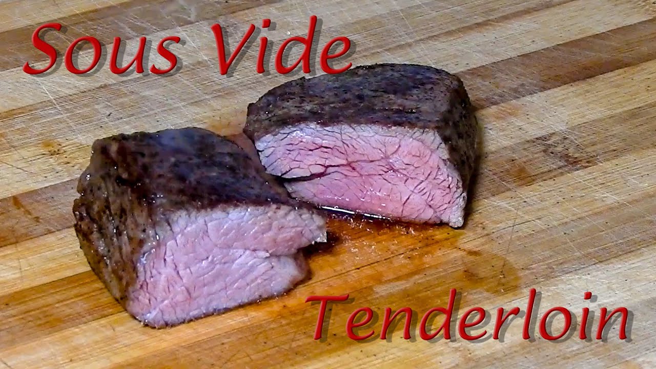 Sous Vide tenderloin .. فيليه على طريقة سو فيد