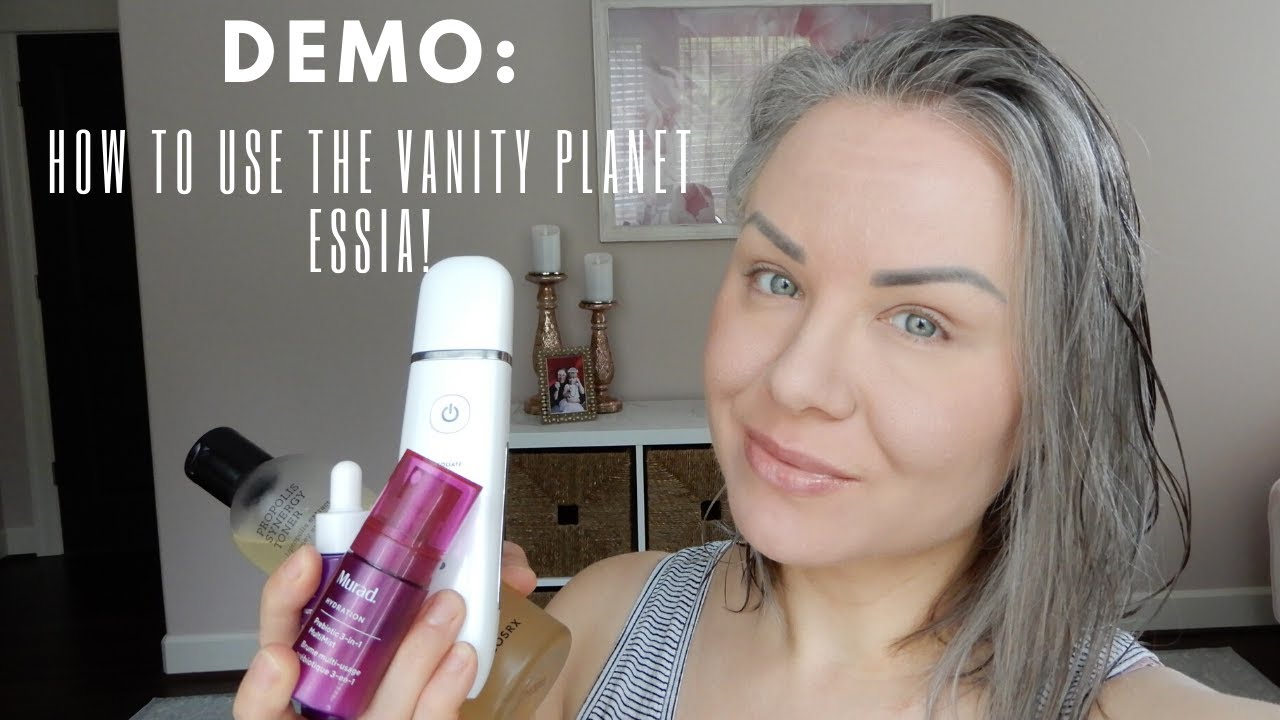 DEMO: How to use the Vanity Planet Essia (Ultrasonic Spatula Device)