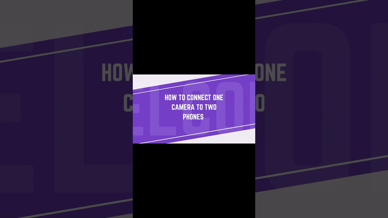 How To Connect One Camera To Two Phones Using The V380pro or V380 app #villetech #villesec