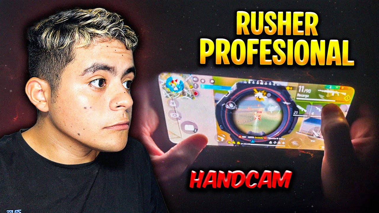 ⚡El MEJOR RUSHER de LATAM juega a DOS DEDOS - Reacciono al HandCam de Jota🚀