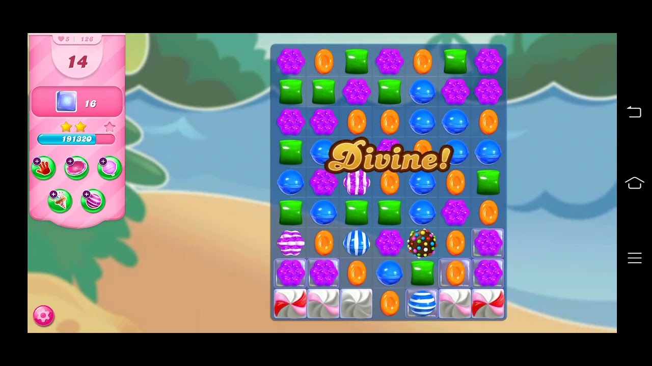Candy crush saga level 126
