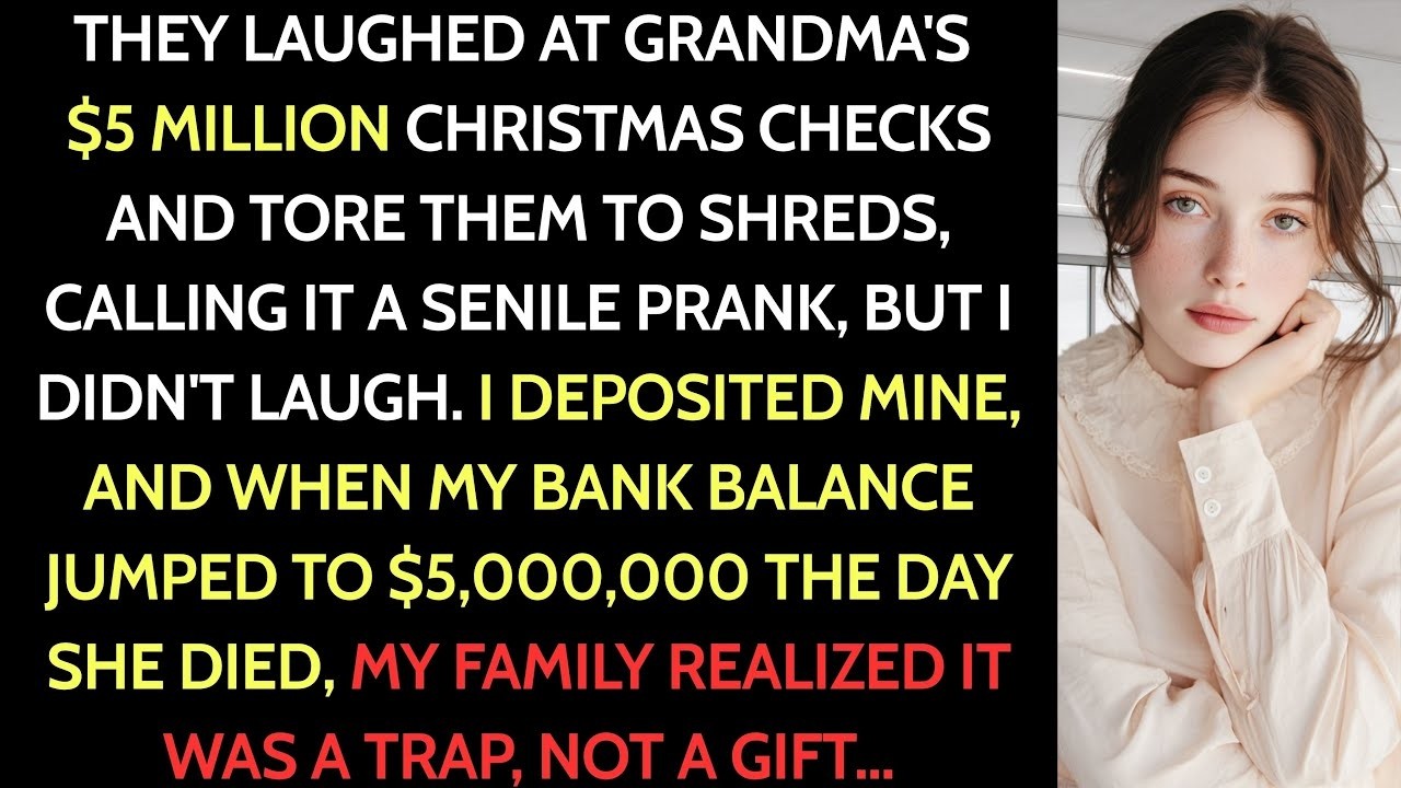 At Christmas, Grandma Gave Everyone $5M Checks. They Laughed, “It’s Fake.” Then I Deposited Mine…