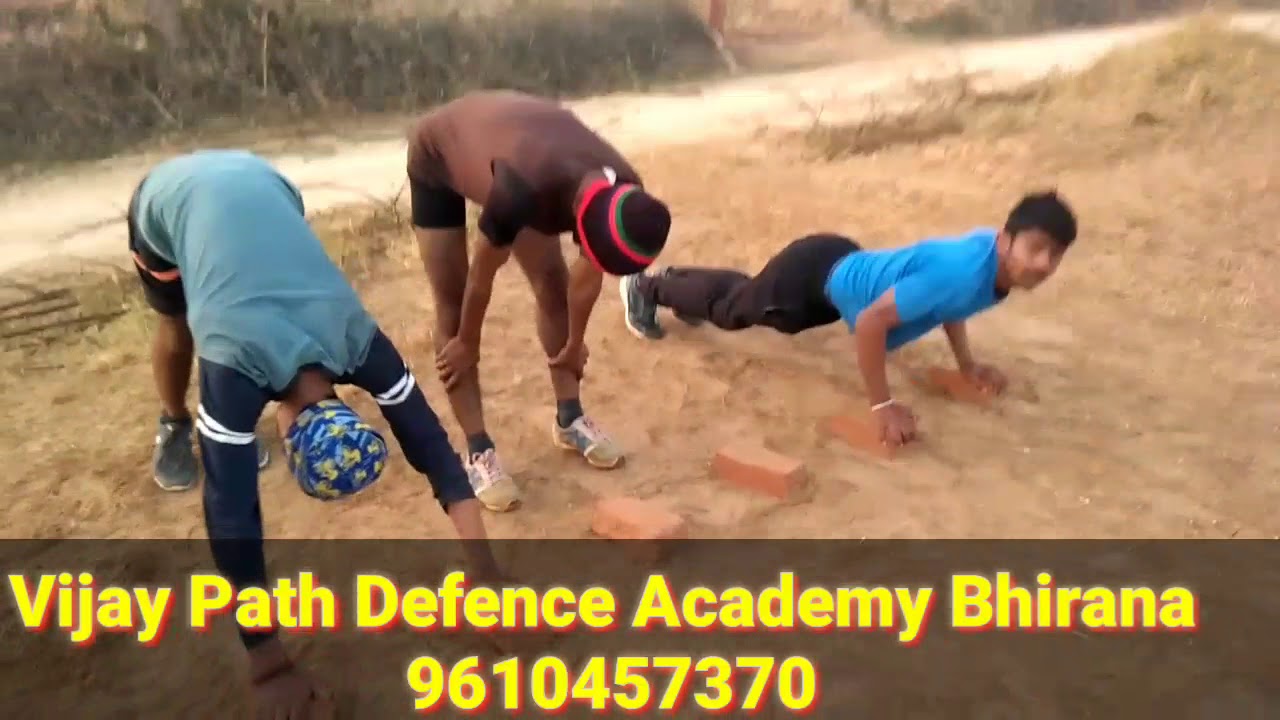 Running Time parties By Vijay path defence academy Bhirana