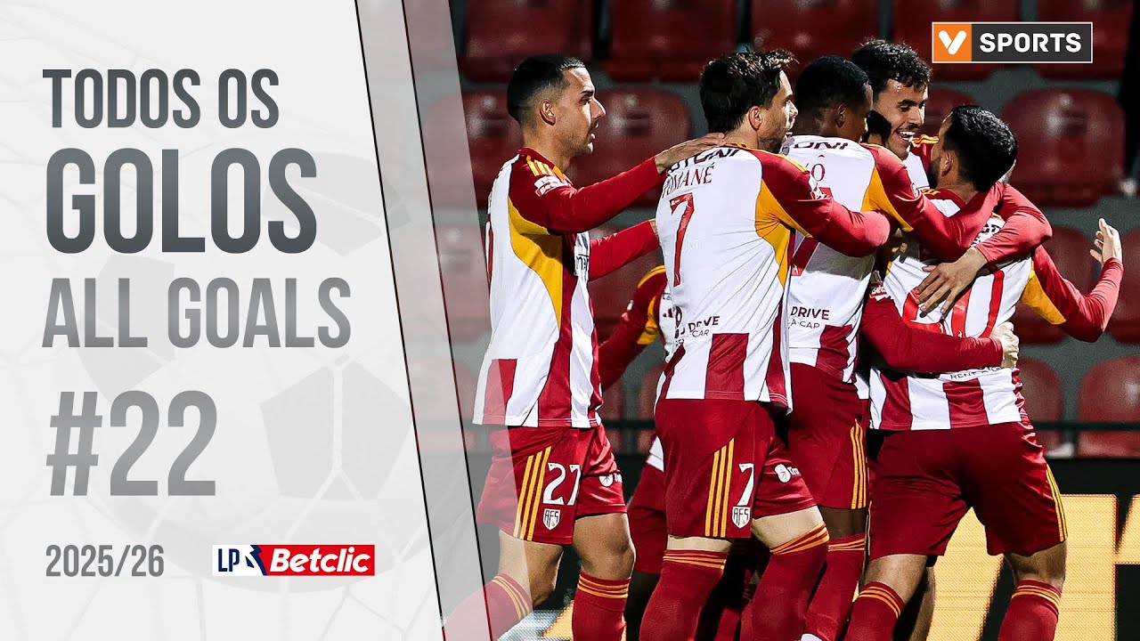 Todos os Golos da Jornada (Liga 25/26 #22)