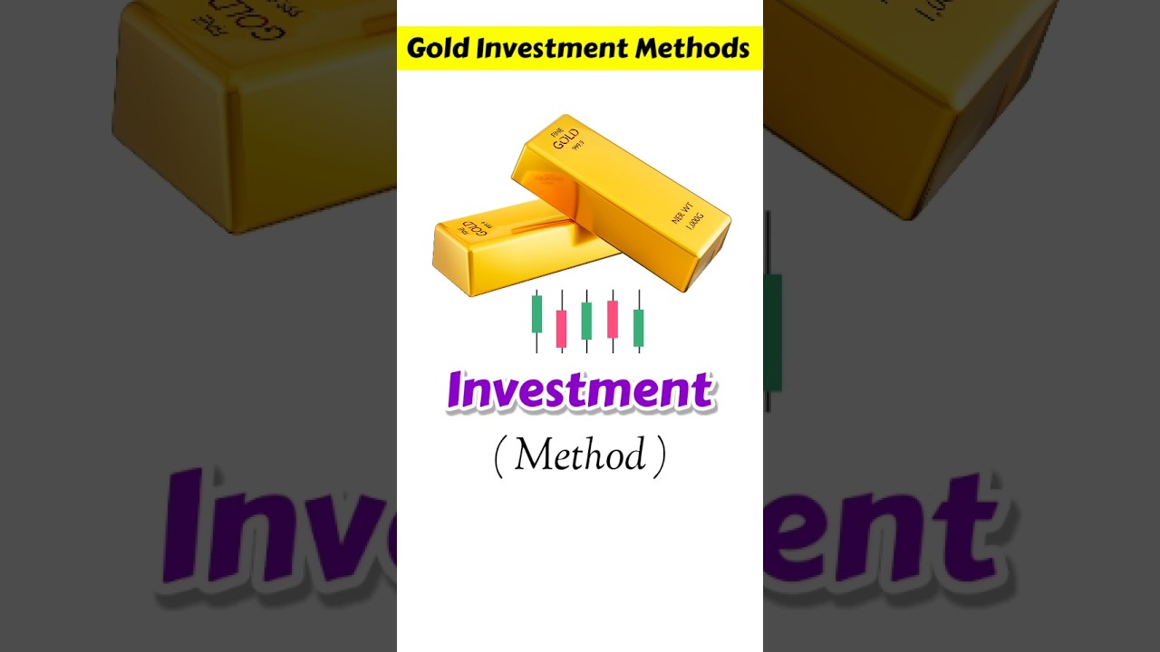 Gold Investing For Beginners | Physical Gold vs Digital Gold vs SGB vs Gold ETF vs Gold MF #shorts