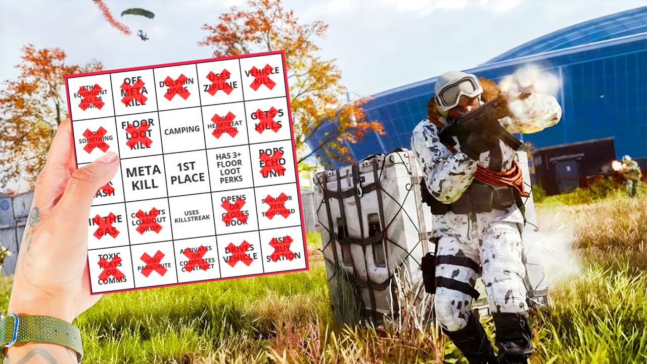 The Most Insane WARZONE BINGO Ever