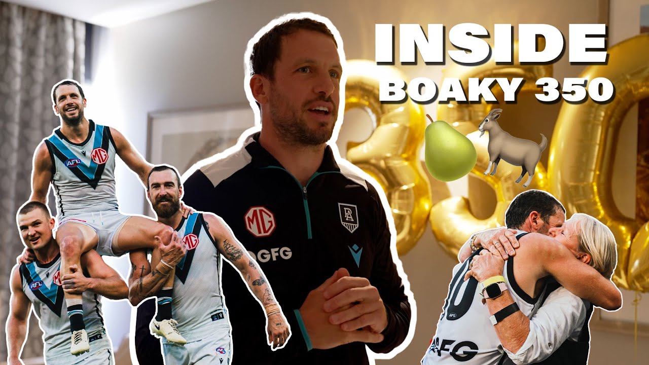 Spend the day with Boaky for his 350th game!