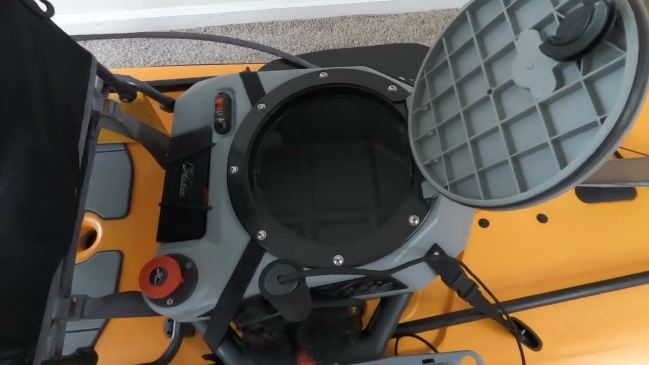 Hobie Lynx set up for bridge fishing!