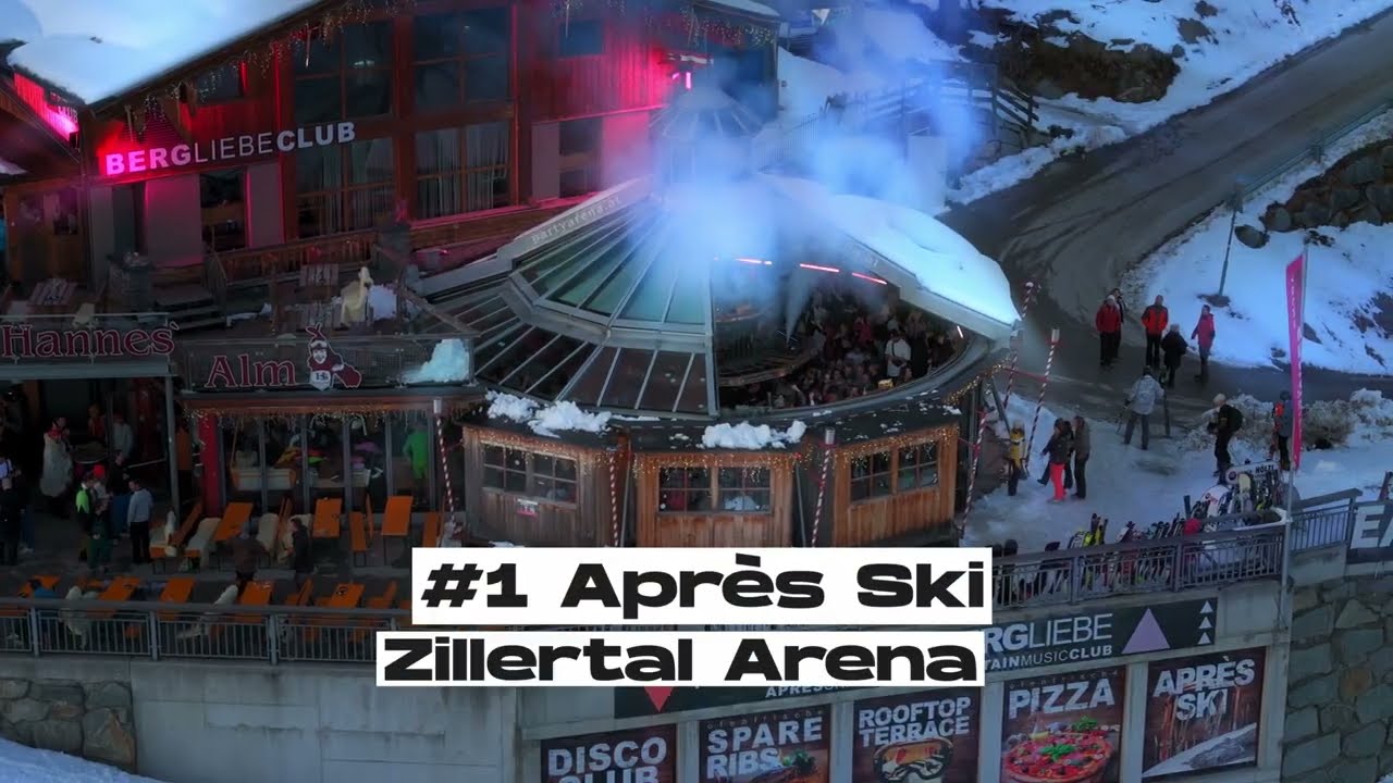 Apres Ski in der Hannes Alm, Zillertal Arena