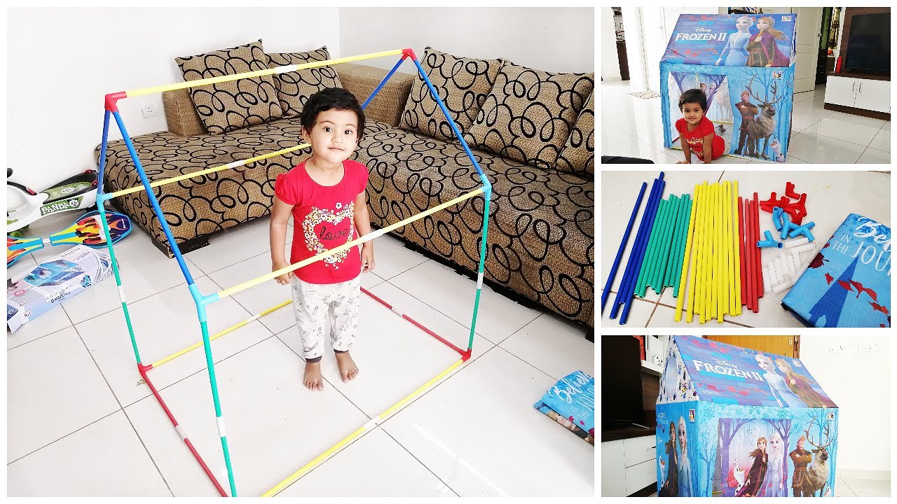 Disney Frozen Elsa Play House Tent for Kids | Unboxing and Assembly | Online Shopping