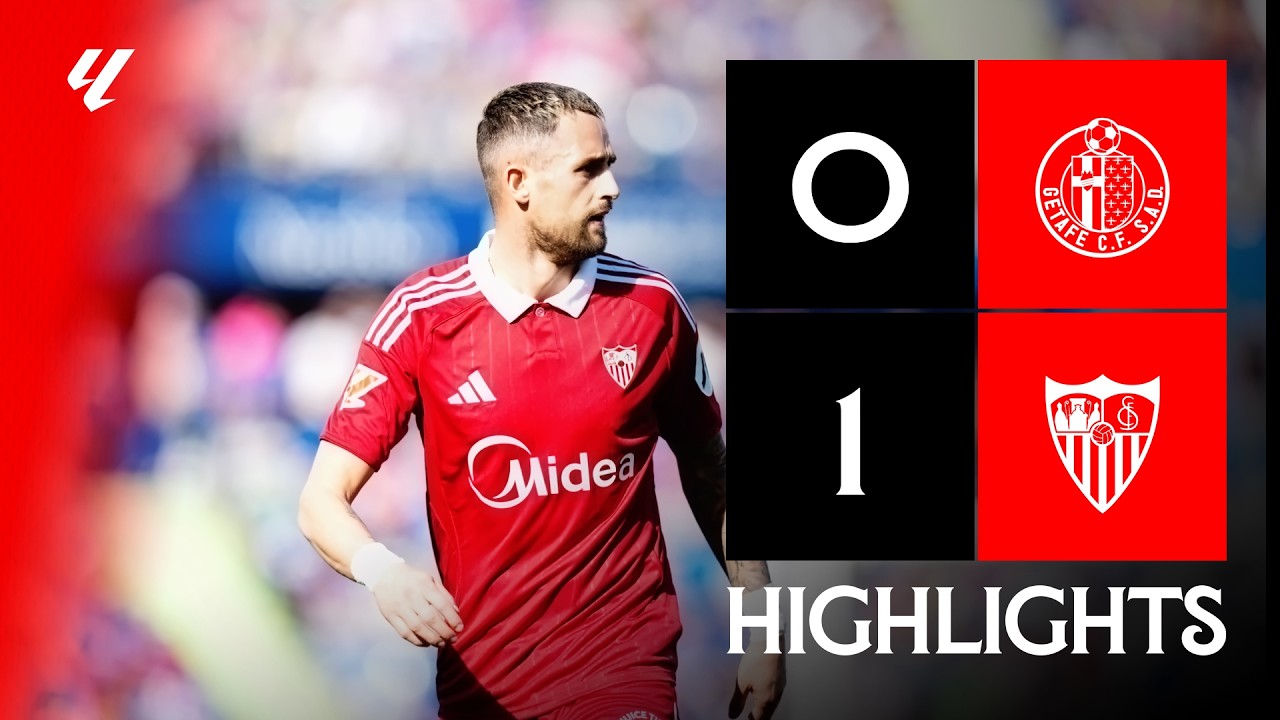 Getafe CF vs Sevilla FC(0-1) LALIGA | Resumen