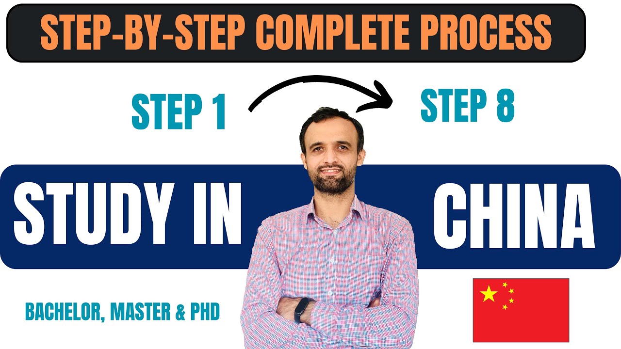 Complete Process of Study in China for Bachelor, Master & PhD | Step by Step Scholarship Guide