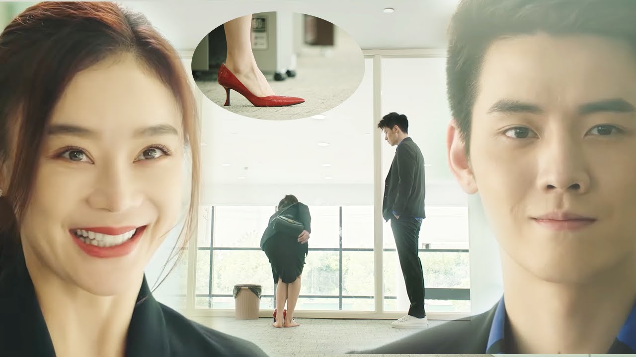 🥂Boss gave Ann high heels to help her regain her confidence  | Chinesedrama
