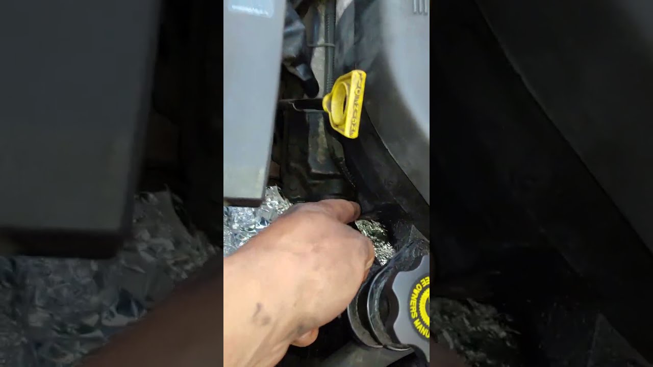 Replace thermostat on a 2004 Chrysler .