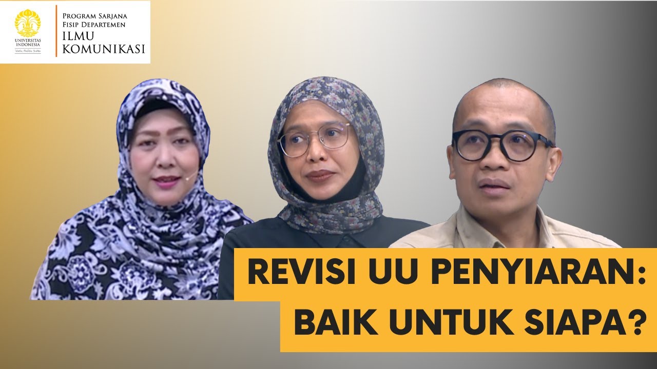 Revisi UU Penyiaran: Mengabaikan Kepentingan Publik?
