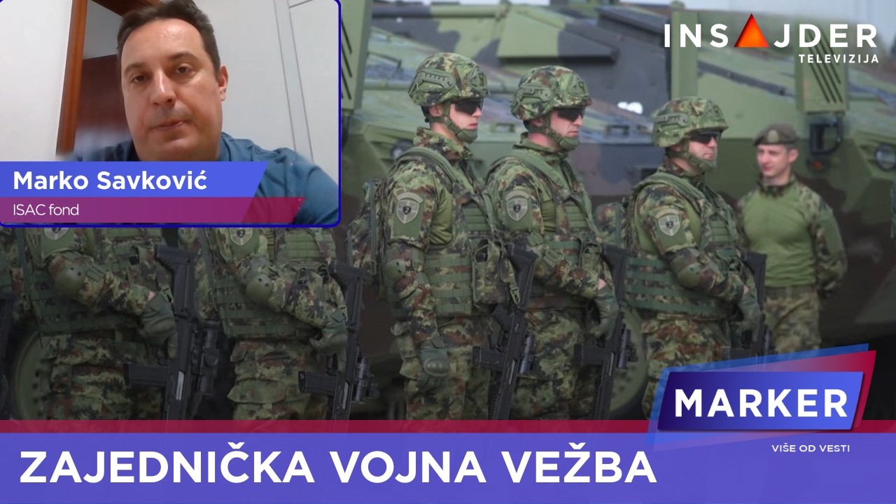 Savković za Marker: Vojna vežba Vojske Srbije i NATO je politički signal i jačanje kapaciteta