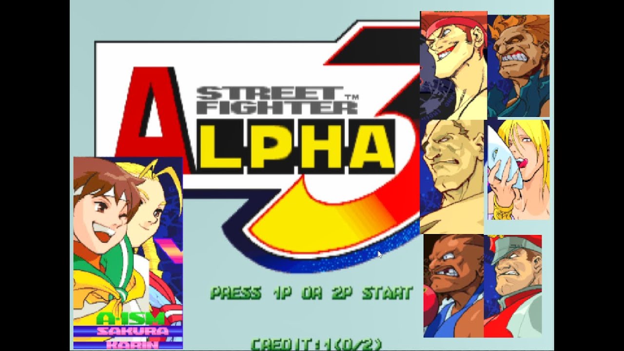 추억의 고전게임 스파제로3 드라마틱모드 클리어 street fighter alpha 3 dramatic mode play