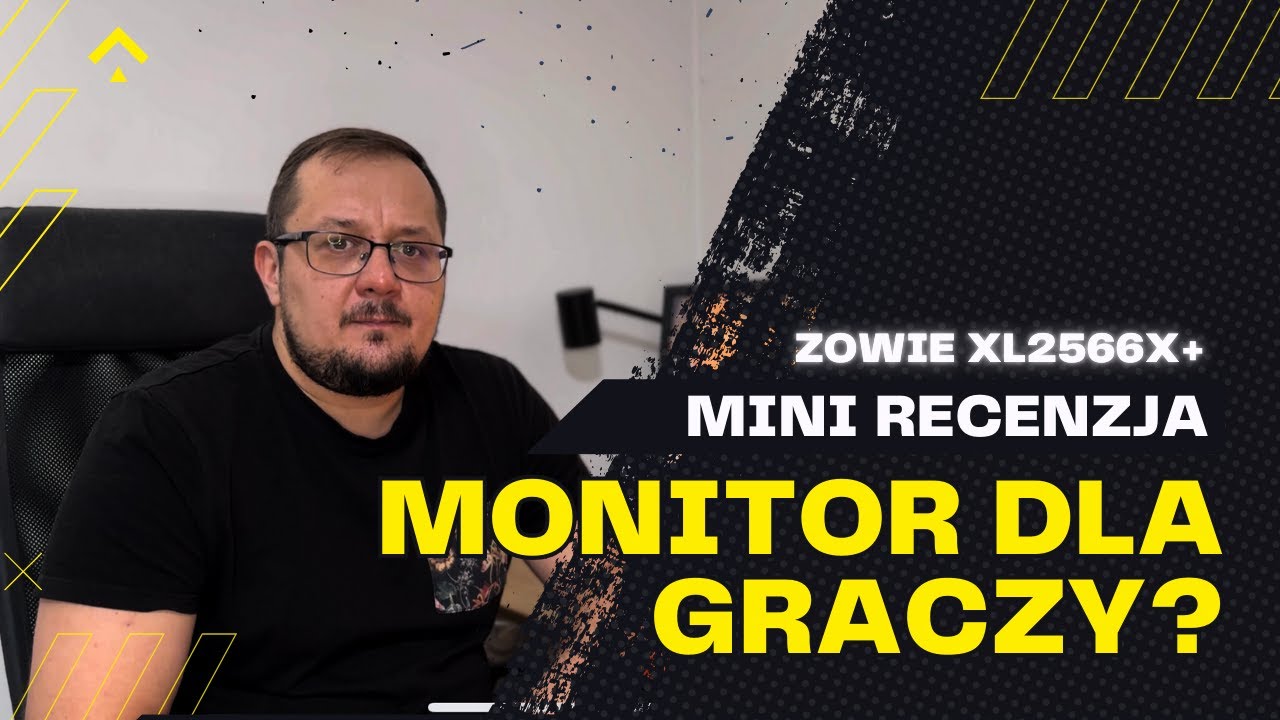 Najlepszy monitor dla graczy FPS? Szybki test ZOWIE XL2566X+