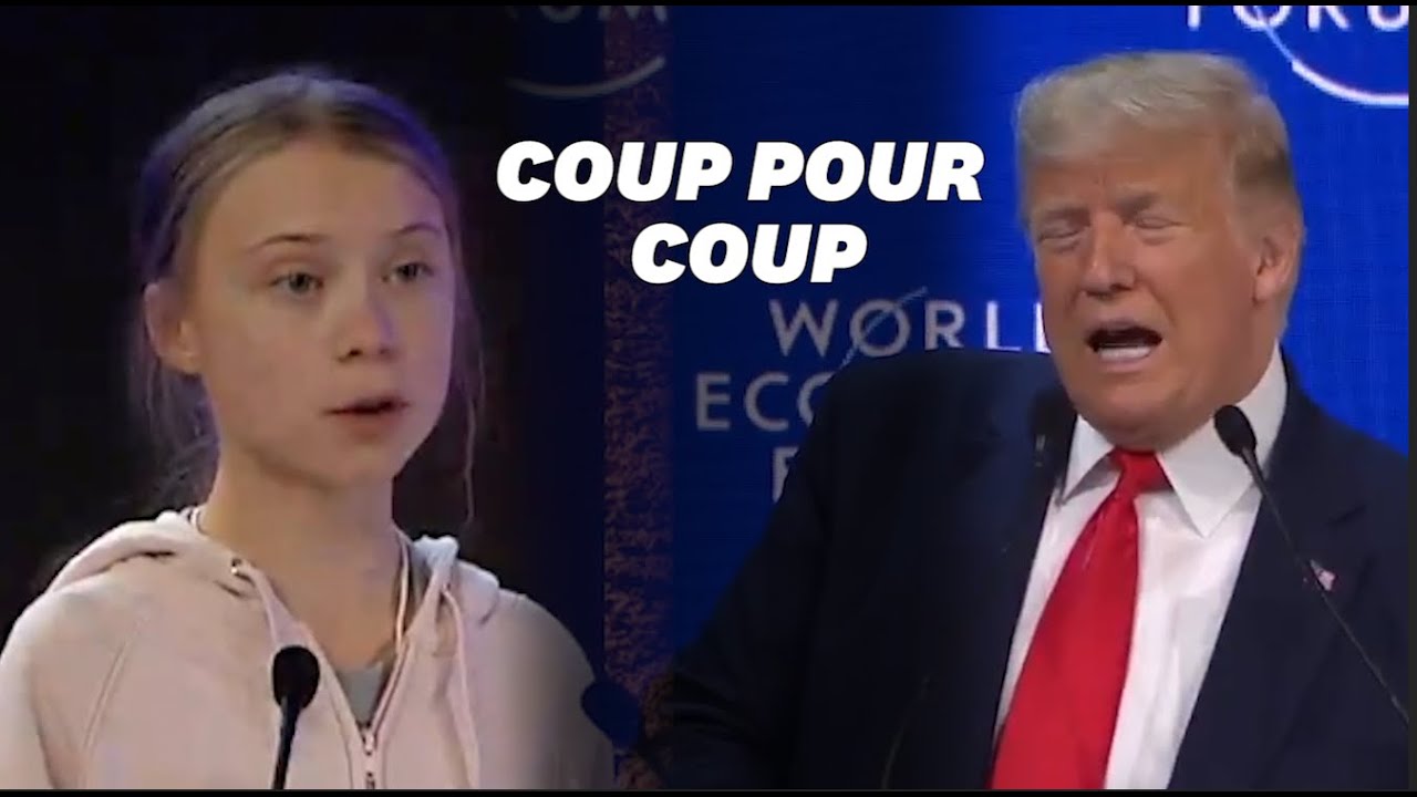 À Davos, Greta Thunberg répond à Donald Trump sans le nommer en 5 points