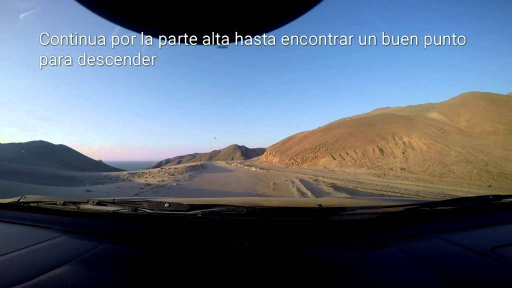Camino a playa Pan de azucar   Huarmey