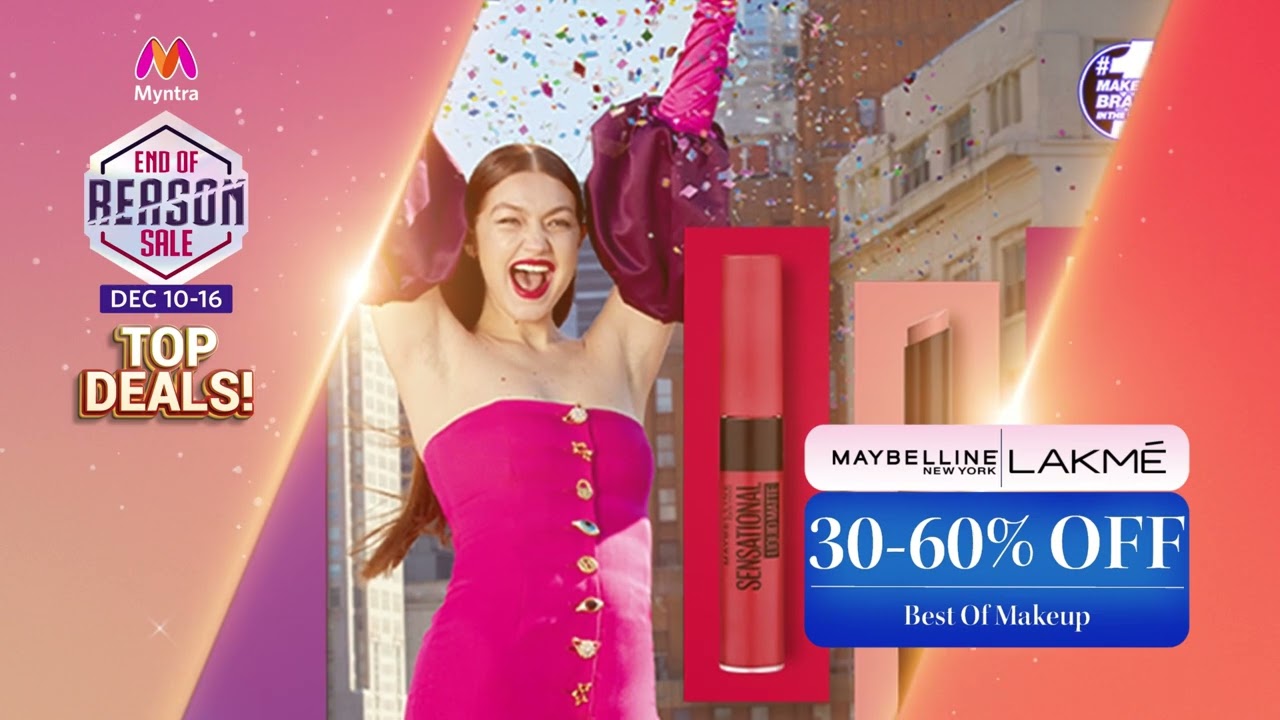 Myntra End Of Reason Sale | India's Biggest Fashion & Beauty Sale Is Back | Best Deals on Top Brands