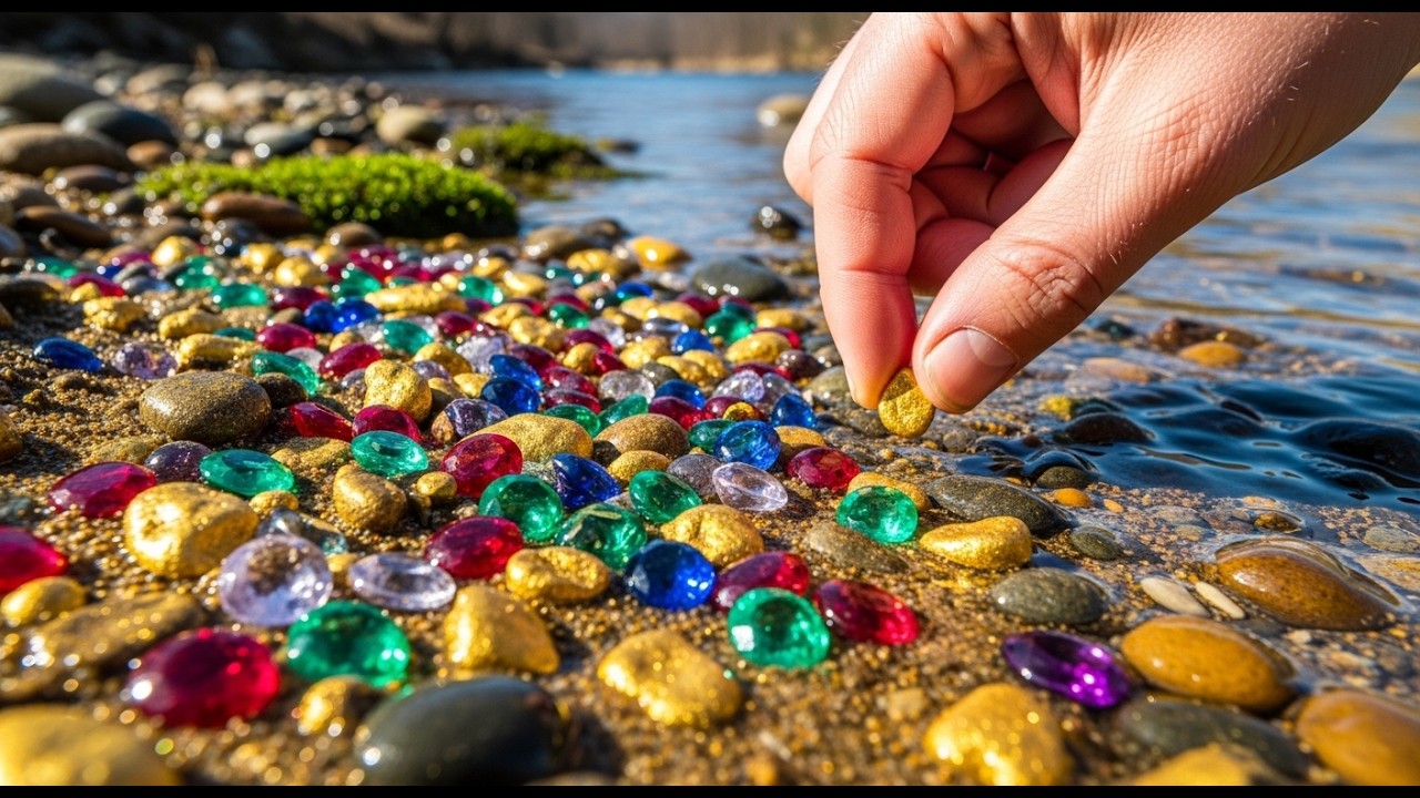 Unbelievable Gemstones & PureGoldFound in Nature