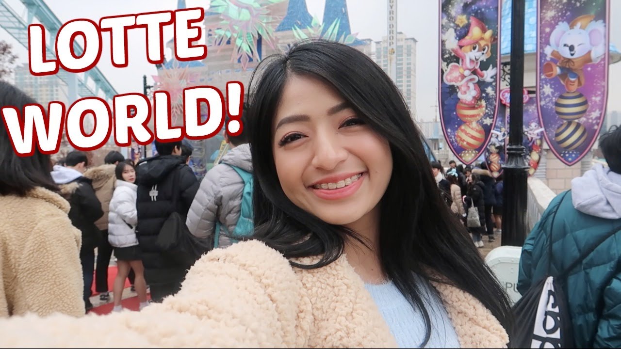 KOREA DAY 2: LOTTE WORLD! ❤️ | Aulie Secerio