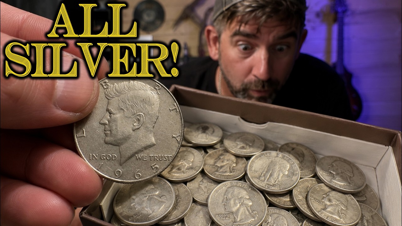 I Doubled My Money At This Estate Sale - LOTS OF SILVER COINS!
