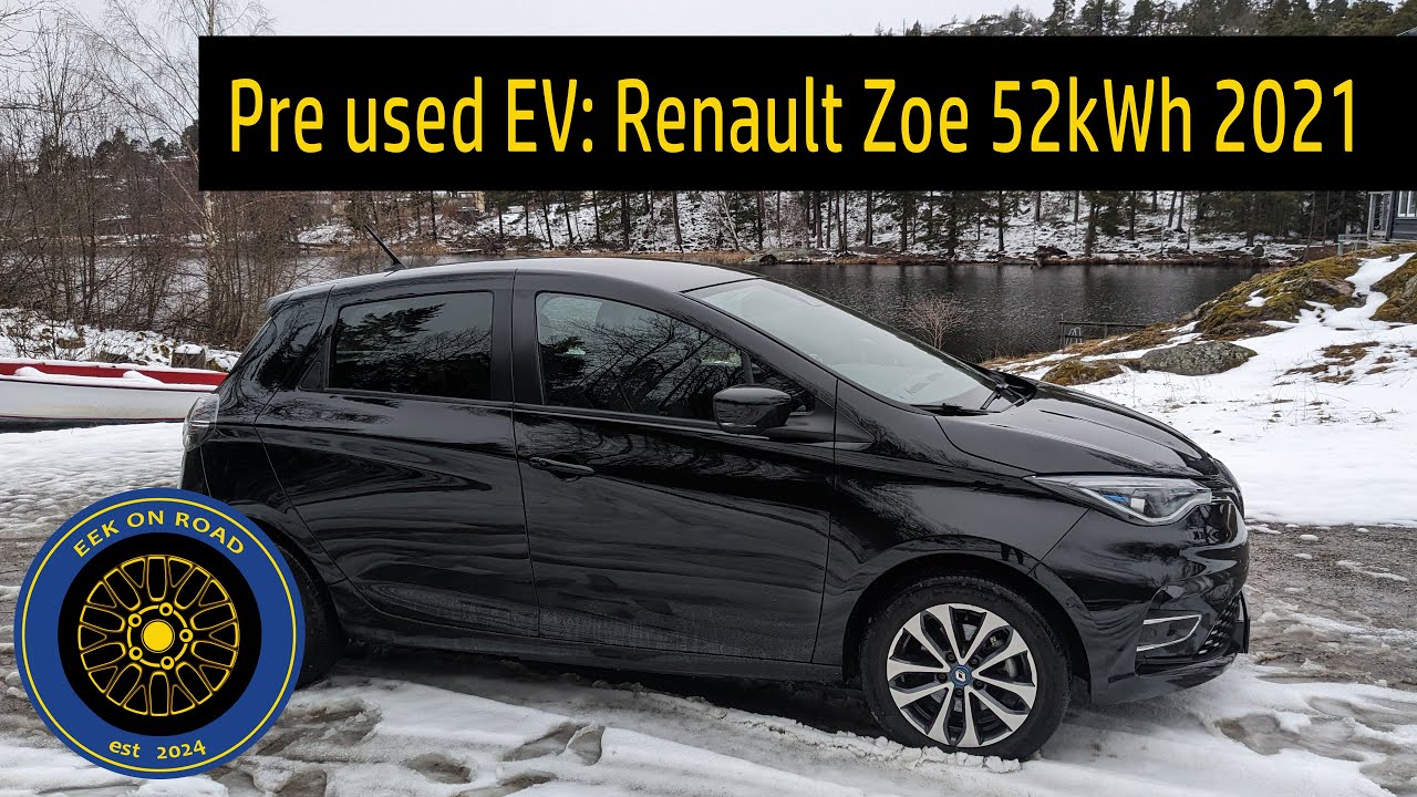 Renault Zoe R135 2021 pre-used electric car test and drive