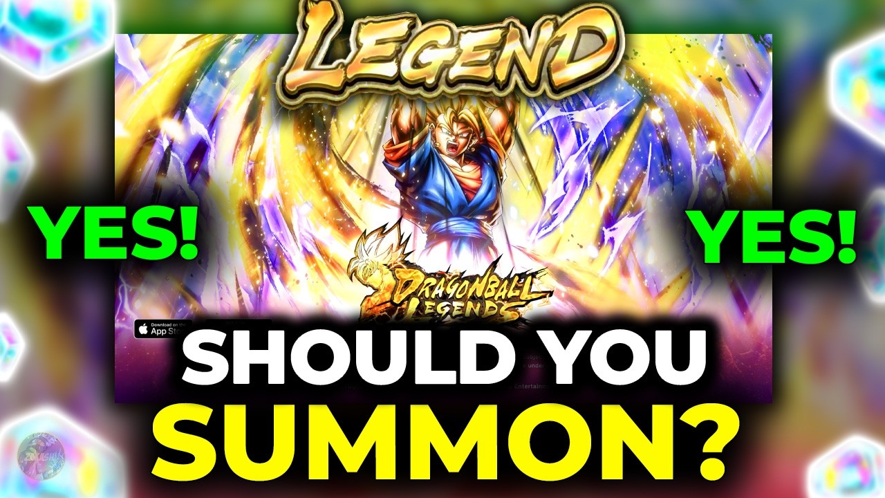 SHUT UP & SUMMON. IT'S NEW LEGEND RARITY SUPER VEGITO. (Dragon Ball Legends)