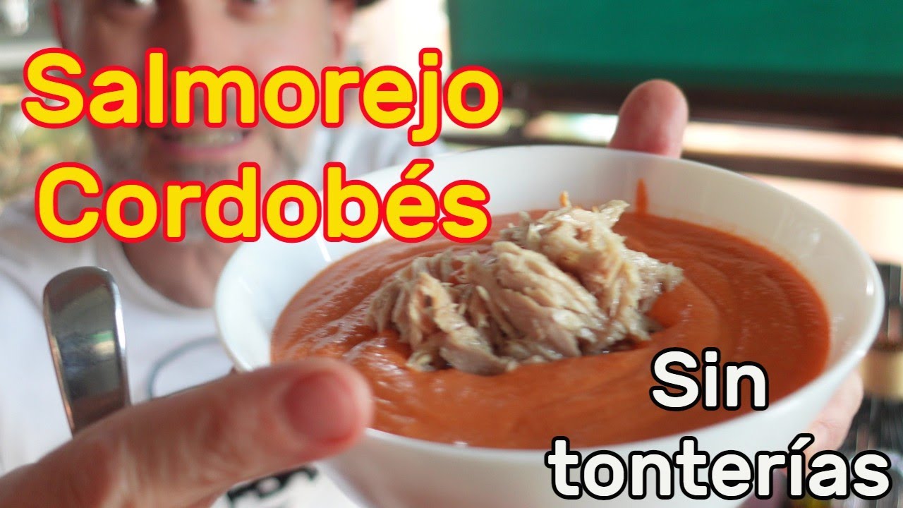 Salmorejo Cordobés la receta original de la cofradía