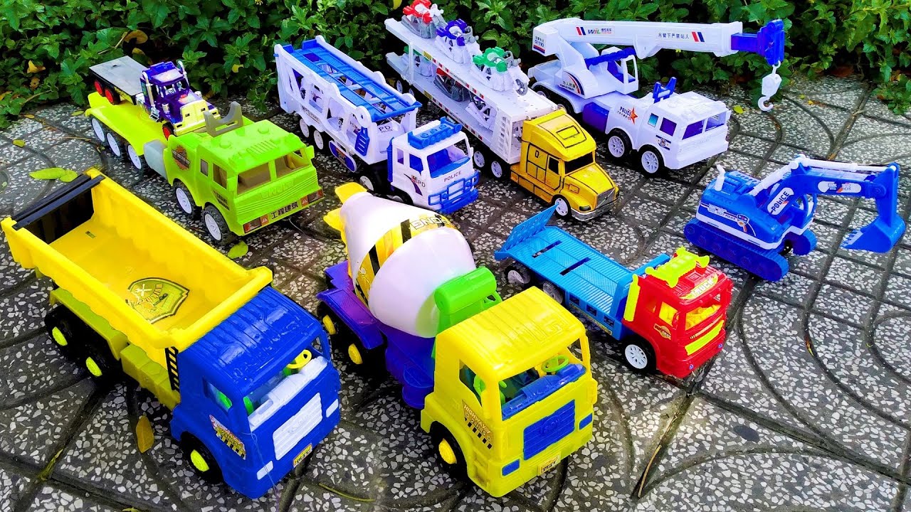 Xe Múc / Xe Cẩu / Máy Xúc / Xe Tải / Xe Cần Cẩu / Xe Múc Cát Đất / Xe Container / Xe Trộn Bê Tông