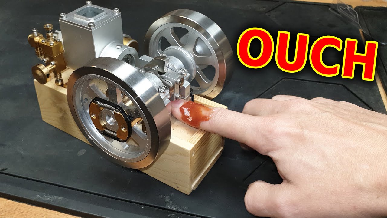 TiNy working Engine overspeed (Hit and miss)